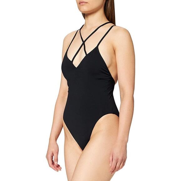 New. SEAFOLLY black one piece. Retails $197. Size 8 - Picture 5 of 11